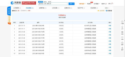 首汽约车关联公司再成被执行人 2021年至今已有10条被执行信息